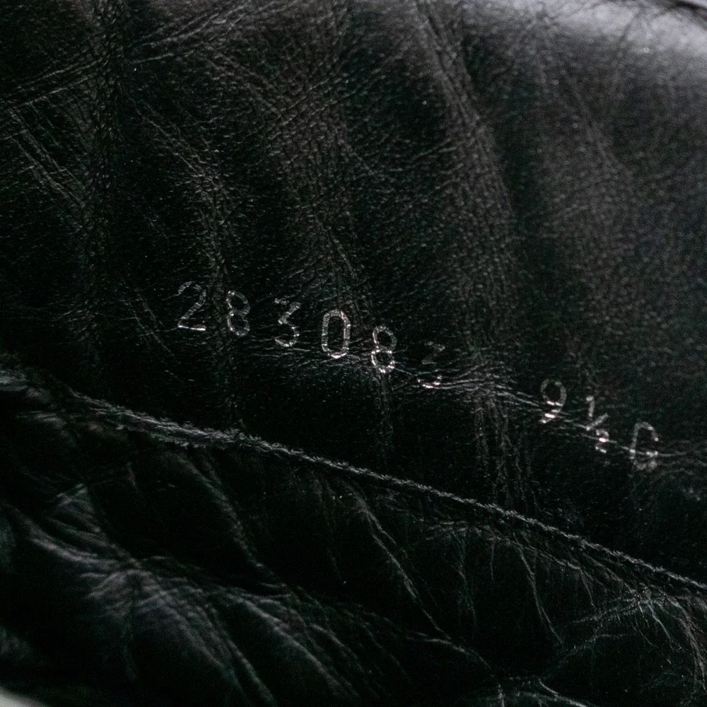 Gucci High Top SneakersUS 10.5  Mens Black Leather Tom Ford Era Strap Shoes - Picture 12 of 16